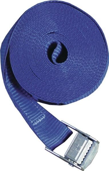 TECWERK Zurrgurt Länge 5m Breite 25 mm mit Klemmschloss LC U 250 daN